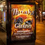 Thanks Giving Celebration - Autumn Flyer PSD Template - Image 3