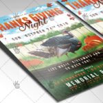 Thanksgiving Night - Autumn Flyer PSD Template - Image 2