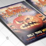 The Scariest Halloween - Seasonal Flyer PSD Template - Image 2