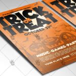 Trick or Treat - Halloween Flyer PSD Template - Image 2