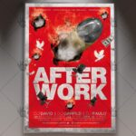 After Work Party - Club Flyer PSD Template