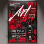 Art Show Event - Business Flyer PSD Template
