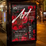 Art Show Event - Business Flyer PSD Template - Image 3