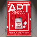 Art Show - Business Flyer PSD Template
