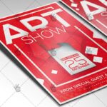 Art Show - Business Flyer PSD Template - Image 2