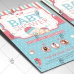 Baby Shower Invitation - Community Flyer PSD Template - Image 2