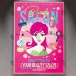 Beauty Salon - Business Flyer PSD Template