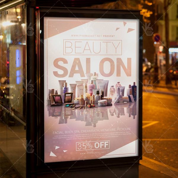 Beauty Salon Promotion - Business Flyer PSD Template | PSDmarket