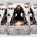 Black Night - Club A5 Flyer Template