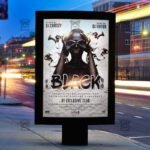 Black Night - Club A5 Flyer Template