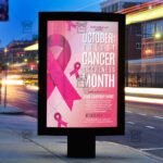 Breast Cancer Awareness Month - Community A5 Flyer Template