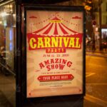Carnival Amazing Show - Circus Flyer PSD Template - Image 3