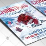 Christmas Celebration - Winter Flyer PSD Template - Image 2