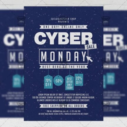 Download Merry Christmas PSD Flyer Template Now