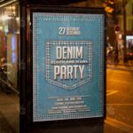 Denim Jeans Party - Club Flyer PSD Template - Image 3