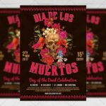 Download Dia de Los Muertos PSD Flyer Template Now