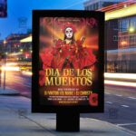 Download Dia de Los Muertos Celebration PSD Flyer Template Now