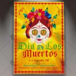 Dia De Los Muertos - Mexican Flyer PSD Template