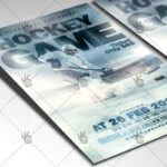 Hockey Game - Sport Flyer PSD Template - Image 2