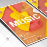 Live Music - Club Flyer PSD Template - Image 2