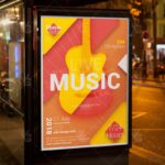 Live Music - Club Flyer PSD Template - Image 3