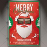 Merry Christmas Party - Winter Flyer PSD Template