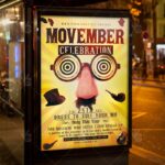 Movember Celebration - Seasonal Flyer PSD Template - Image 3