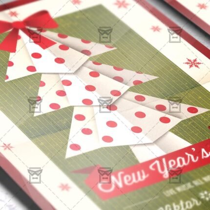 New Year's Eve - Seasonal A5 Flyer Template