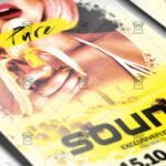 Pure Sound - Club A5 Flyer Template