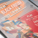 Super Black Friday Sale Flyer - Business A5 Template