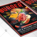 Super Burger - Food Flyer PSD Template - Image 2