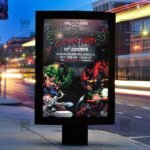 Superheroes Costume Party - Seasonal A5 Flyer Template