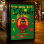 Thanksgiving Autumn Party - Autumn Flyer PSD Template - Image 3