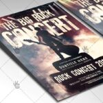 The Big Rock Concert - Club Flyer PSD Template - Image 2