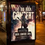 The Big Rock Concert - Club Flyer PSD Template - Image 3