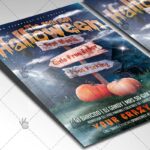 The Scariest Halloween Night - Seasonal Flyer PSD Template - Image 2