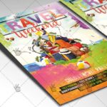 Travel Weekend - Seasonal Flyer PSD Template - Image 2