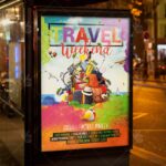 Travel Weekend - Seasonal Flyer PSD Template - Image 3