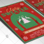Ugly Sweater - Winter Flyer PSD Template - Image 2