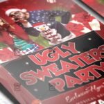 Ugly Sweaters Party - Seasonal A5 Flyer Template