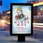 Urban Man - Club A5 Flyer Template