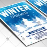 Winter Festival - Seasonal Flyer PSD Template - Image 2