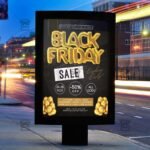 Download Black Friday Sale Free Seasonal A5 Flyer PSD Template Now
