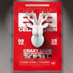 Download Christmas Eve Celebration - Winter Flyer PSD Template