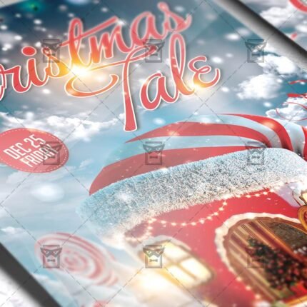 Download Christmas Tale PSD Flyer Template Now