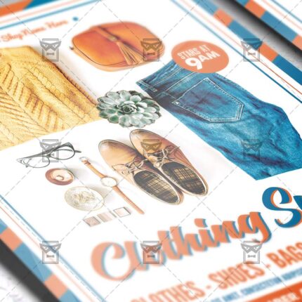 Download Clothing Swap PSD Flyer/Poster Template Now
