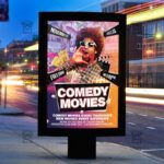Download Comedy Movies PSD Flyer/Poster Template Now
