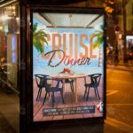 Cruise Dinner - Travel Flyer PSD Template - Image 3