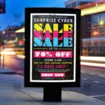 Download Cyber Sale PSD Flyer Template Now