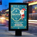 Download Dinner with Santa PSD Flyer Template Now